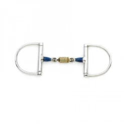 Blue Steel King Dee Double Jointed Mouth With Loose Brass Roller Disks
