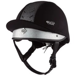 Charles Owen 4Star Skull Helmet -Equestrian Supplies Store 4Star Silver Web
