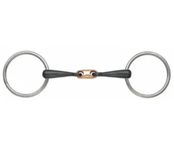 Shires Copper Lozenge Sweet Iron Snaffle Bit