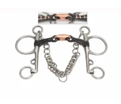 Shires Double Jointed Sweet Iron Pelham Bit