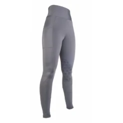 HKM Style Riding Leggings Silicone Knee Patch Highwaist