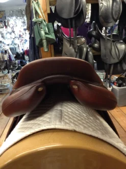 Antares Evolution Wide Tree Jump Saddle - 17" -Equestrian Supplies Store IMG 4137 scaled