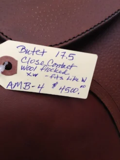 Butet Saumur Close Contact Jump Saddle - 17.5" -Equestrian Supplies Store IMG 4406 scaled