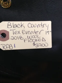 Black Country Tex Eventer - 19" -Equestrian Supplies Store IMG 4616 scaled