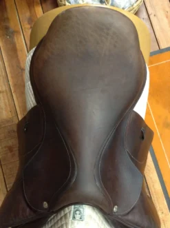 SOLD - Voltaire Palm Beach Jump Saddle 2017 - 17" -Equestrian Supplies Store IMG 4630 scaled