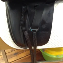 Black Country Eloquence Dressage Saddle - 17.5" -Equestrian Supplies Store IMG 5107