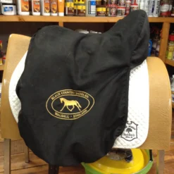 Black Country Eloquence Dressage Saddle - 17.5" -Equestrian Supplies Store IMG 5118
