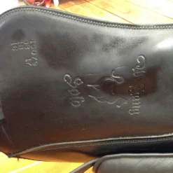 SOLD - Custom Saddlery Wolfgang Solo Dressage Saddle - 18" -Equestrian Supplies Store IMG 5150