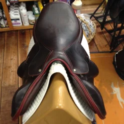 2013 Devoucoux Chiberta Monoflap Jump Saddle- 17.5" -Equestrian Supplies Store IMG 5190