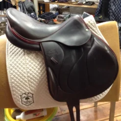 2013 Devoucoux Chiberta Monoflap Jump Saddle- 17.5" -Equestrian Supplies Store IMG 5192