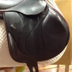 2013 Devoucoux Chiberta Monoflap Jump Saddle- 17.5" -Equestrian Supplies Store IMG 5195