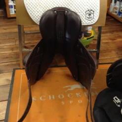 2013 Devoucoux Chiberta Monoflap Jump Saddle- 17.5" -Equestrian Supplies Store IMG 5198