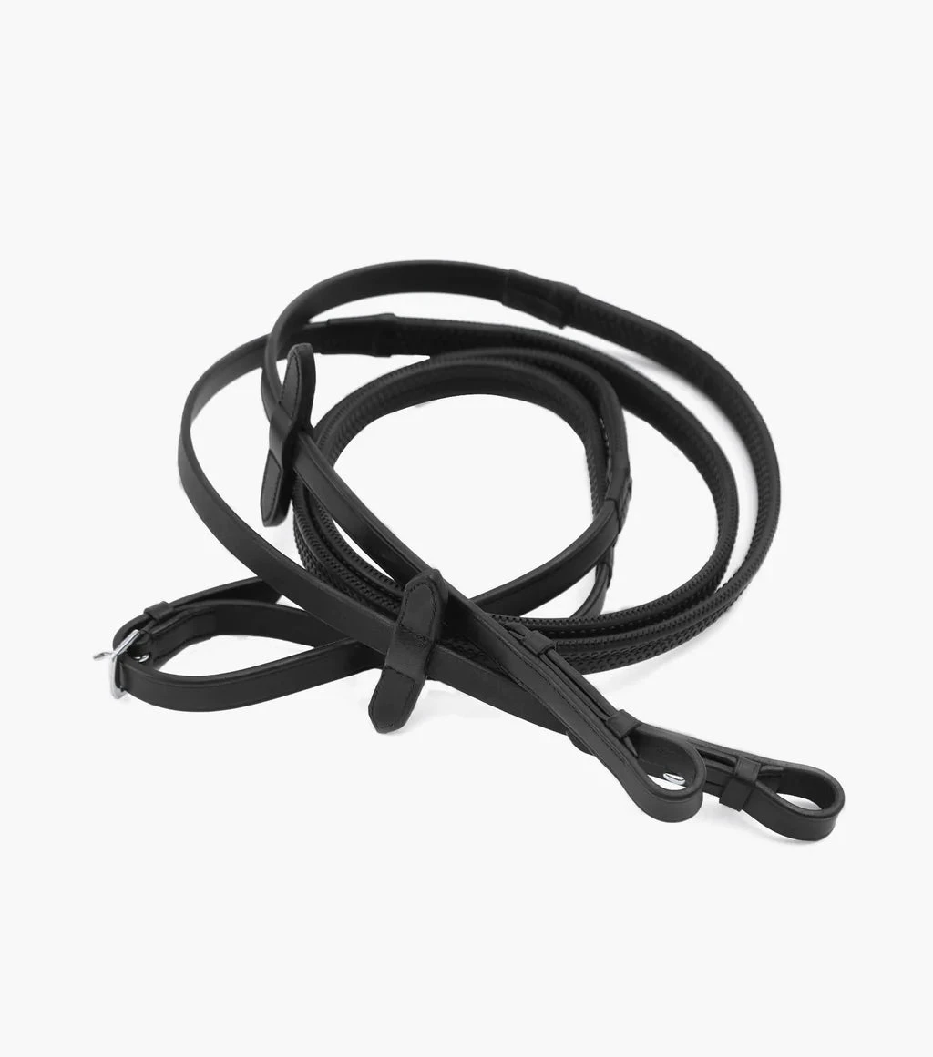 Premier Equine Diego Rubber Reins 1 Premier Equine Diego Rubber Reins