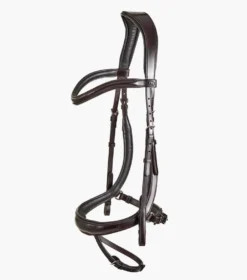 Premier Equine Savuto Anatomic Bridle With Crank Noseband And Flash -Equestrian Supplies Store PEsavuto anatomic bridle with crank noseband flashbrown