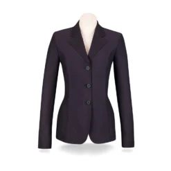 RJ Classics Harmony Mesh Show Coat - Deep Plum