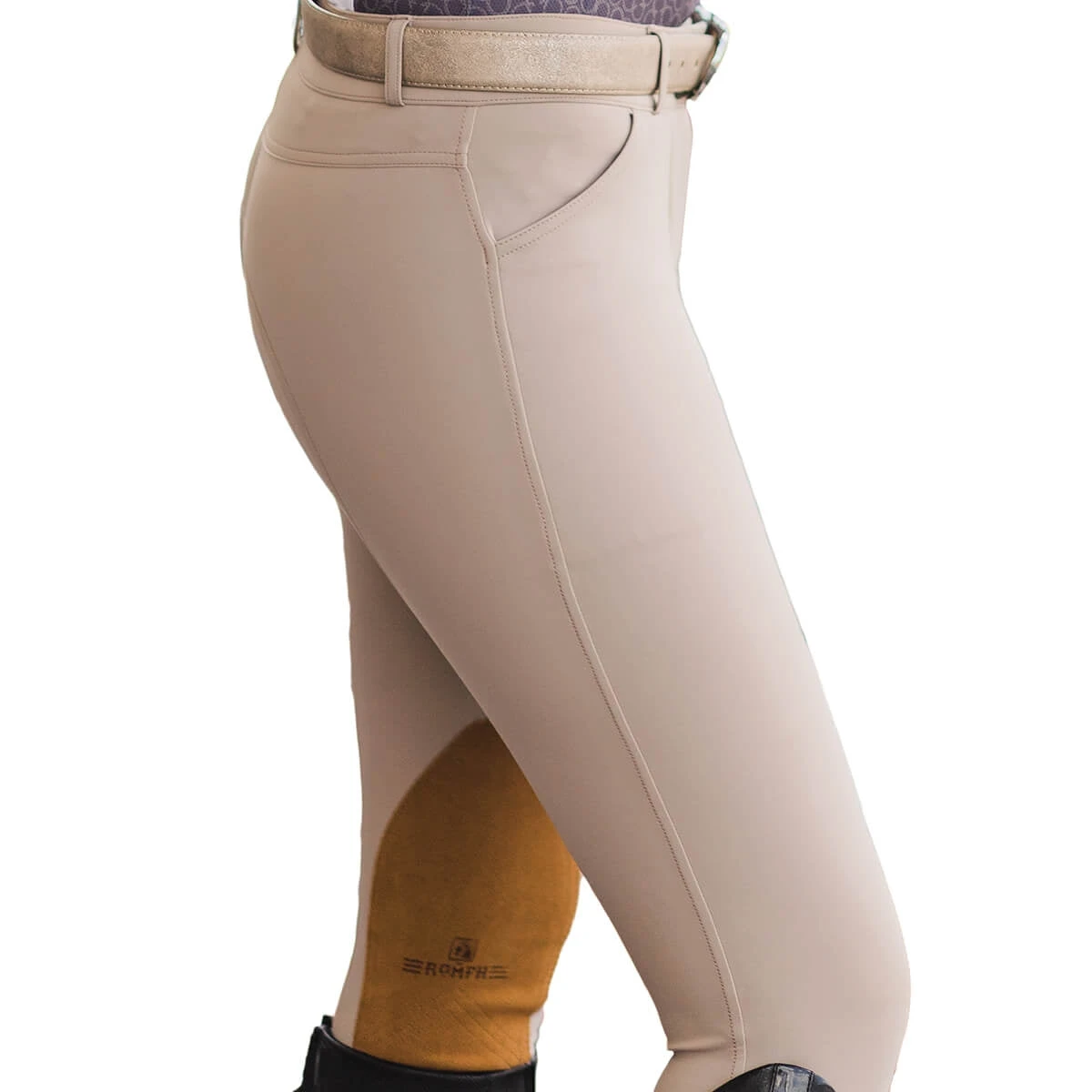 Romfh Ladies Willow Knee Patch Breech 2 Romfh Ladies Willow Knee Patch Breech - Image 2