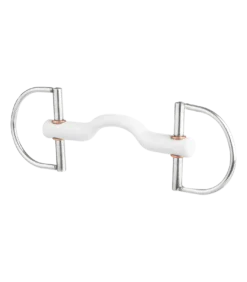 Beris D-Ring Tongue Port Bar Bit