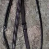 KL Select Black Oak Fancy Stitching Raised Standing Martingale