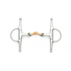 Copper Overlay Quarter Moon Full Cheek