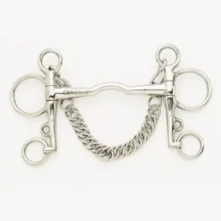 Stainless Steel Polo Pelham With 5" Cheeks