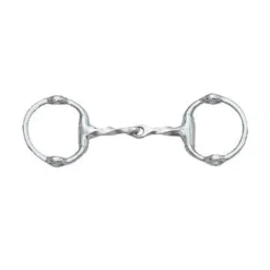 Stainless Steel Cheltenham Twisted Mouth Eggbutt Gag