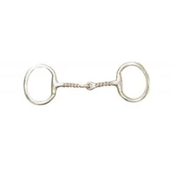 Stainless Steel Corkscrew Eggbutt With Flat Rings