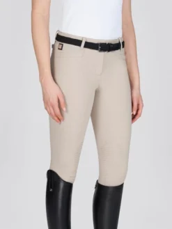 Equiline Women's Ash X-Grip Knee Patch Breech -Equestrian Supplies Store eq5