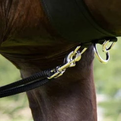 HKM Training System -Equestrian Supplies Store hkm training aid black lifestyle girth 12406