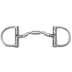 Myler Dee Without Hooks Low Port Comfort Snaffle