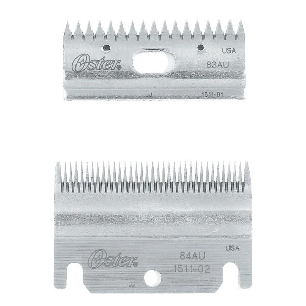 Oster® Clipmaster® Top And Bottom Blade Combo Set 1 Oster® Clipmaster® Top And Bottom Blade Combo Set