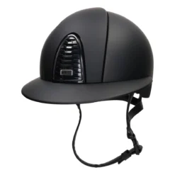 KEP Cromo Black Matte Polo Visor 7 1/4" LAST ONE