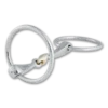 Stübben Steeltec 2-in-1 Loose Ring Snaffle Bit