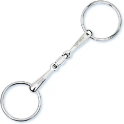Stübben Steeltec EZ Control Loose Ring Snaffle Bit