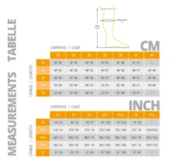 Schockemohle Tonics® Sirius Half Chap -Equestrian Supplies Store tonicssizechart