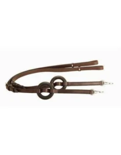 Tory Leather Donut Side Reins