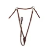 Tory Leather 5/8" Bridle Leather Flat Hunt Breastplate